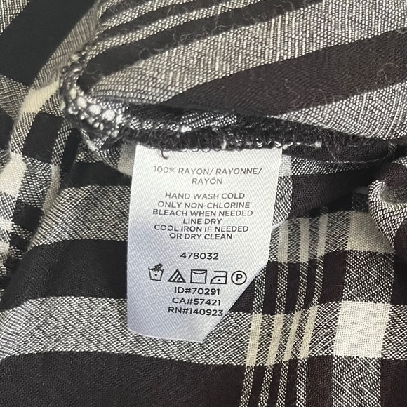 Ann Taylor Loft Plaid Shirt - Picture 4 of 4